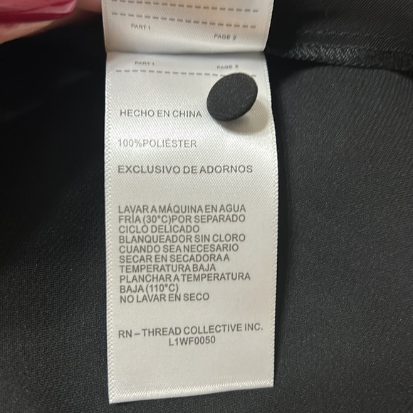 Laundry by Shelli Segal Black Blouse M - Picture 7 of 8